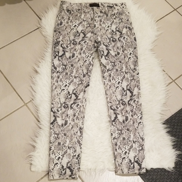 💕SANCTUARY💕 Snake Skin Print Ankle Skinny Je… - Picture 7 of 8